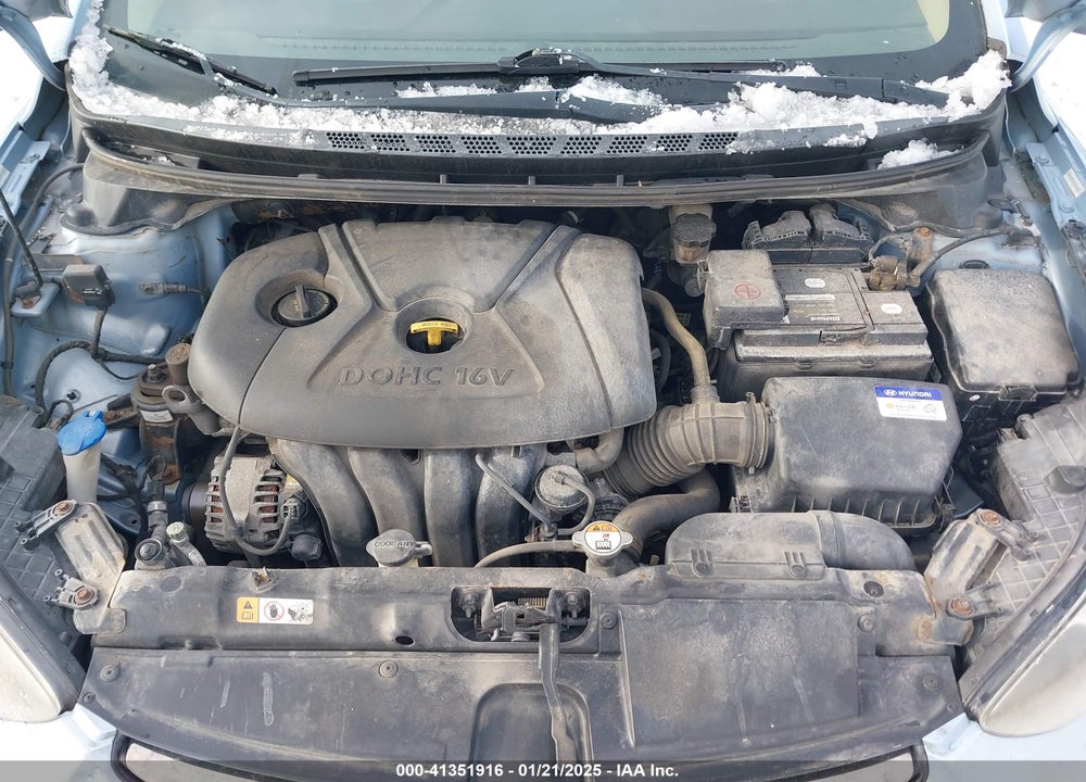 2013 HYUNDAI ELANTRA VIN: KMHDH4AE7DU506804