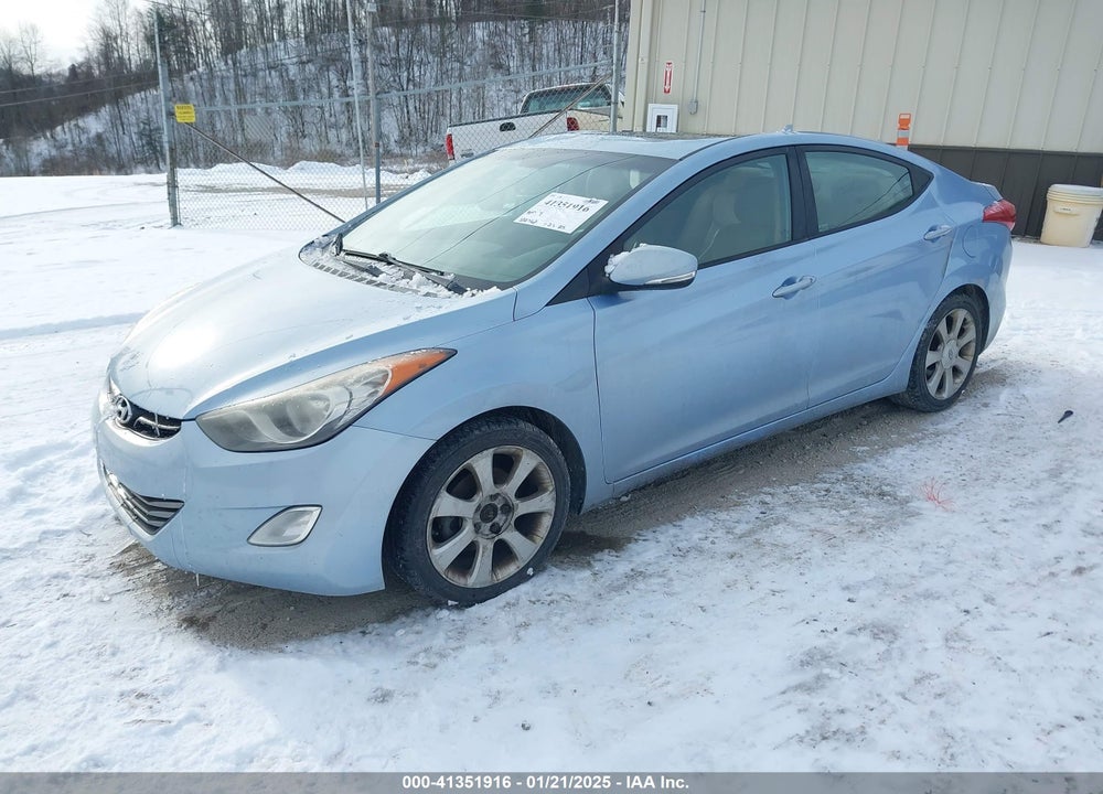 2013 HYUNDAI ELANTRA VIN: KMHDH4AE7DU506804