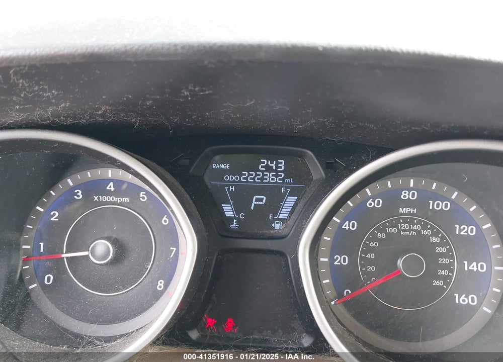 2013 HYUNDAI ELANTRA VIN: KMHDH4AE7DU506804