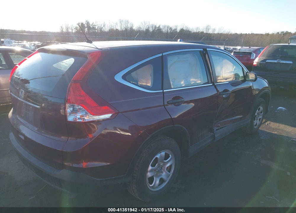 2014 HONDA CR-V LX VIN: 5J6RM3H32EL011321