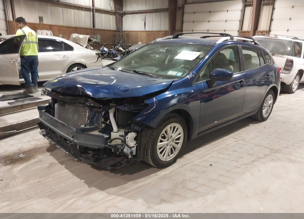 2018 SUBARU IMPREZA VIN: 4S3GTAB63J3728439
