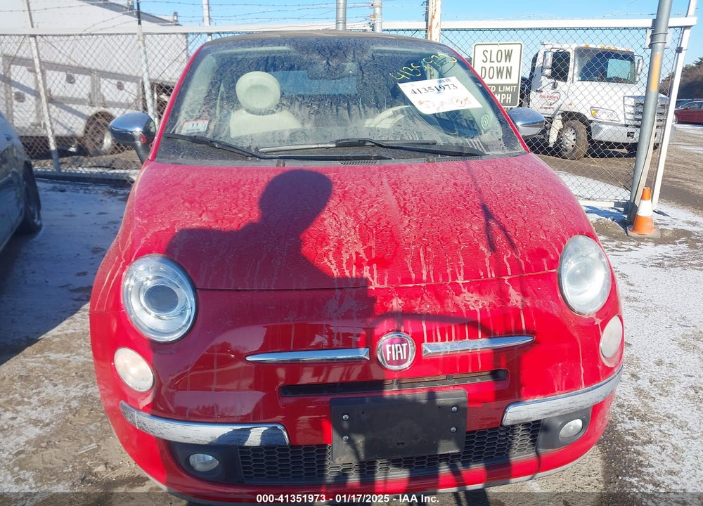 2013 FIAT 500C VIN: 3C3CFFER0DT678007