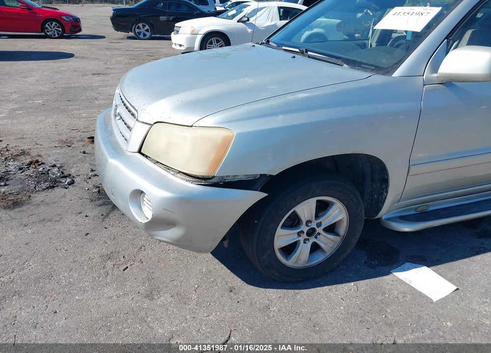 2003 TOYOTA HIGHLANDER V6 VIN: JTEGF21AX30100042