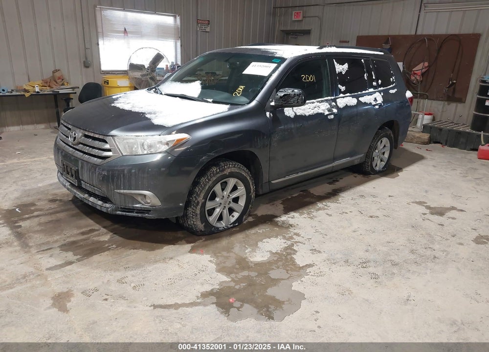 2013 TOYOTA HIGHLANDER SE V6 VIN: 5TDBK3EH4DS277661