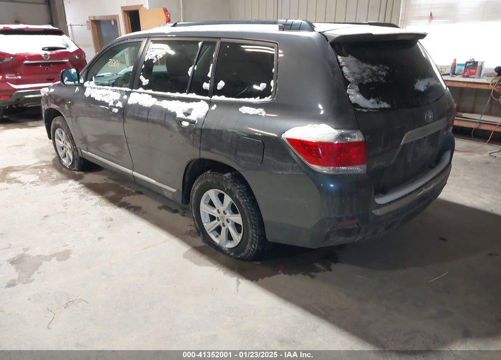 2013 TOYOTA HIGHLANDER SE V6 VIN: 5TDBK3EH4DS277661