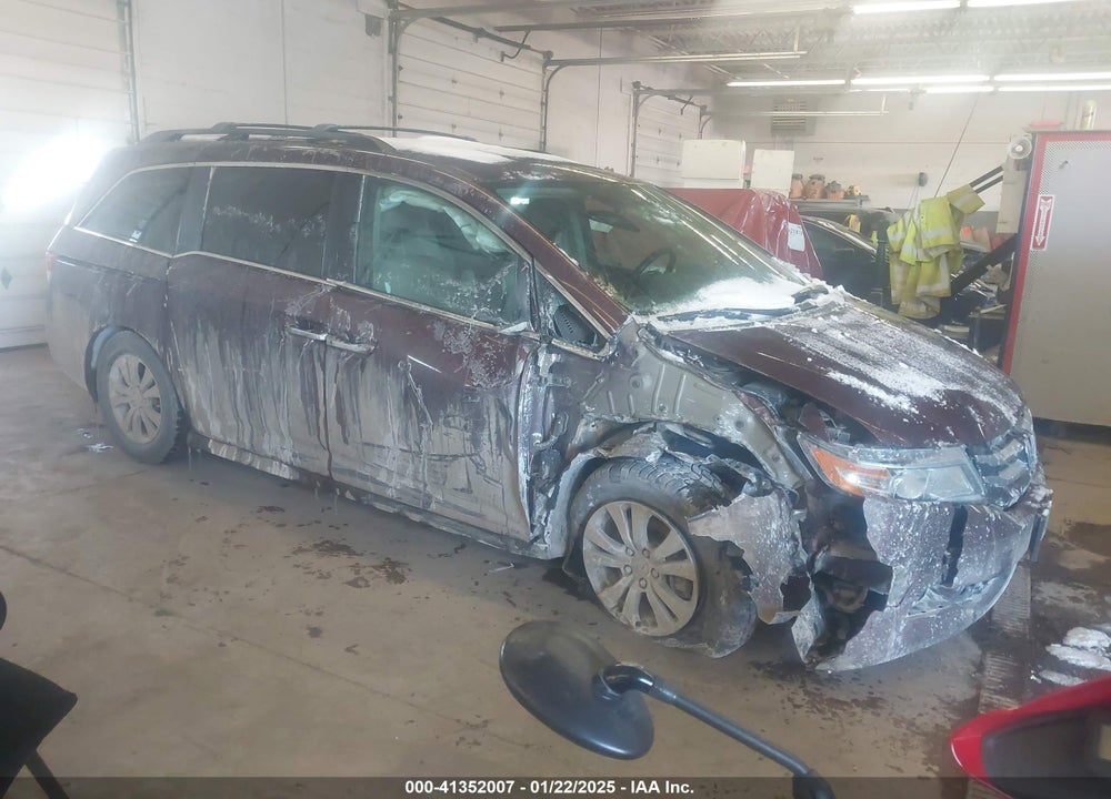 2016 HONDA ODYSSEY EX-L VIN: 5FNRL5H63GB161815