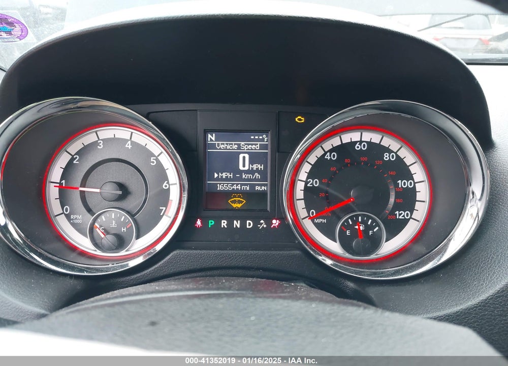 2014 DODGE GRAND CARAVAN R/T VIN: 2C4RDGEG8ER451314