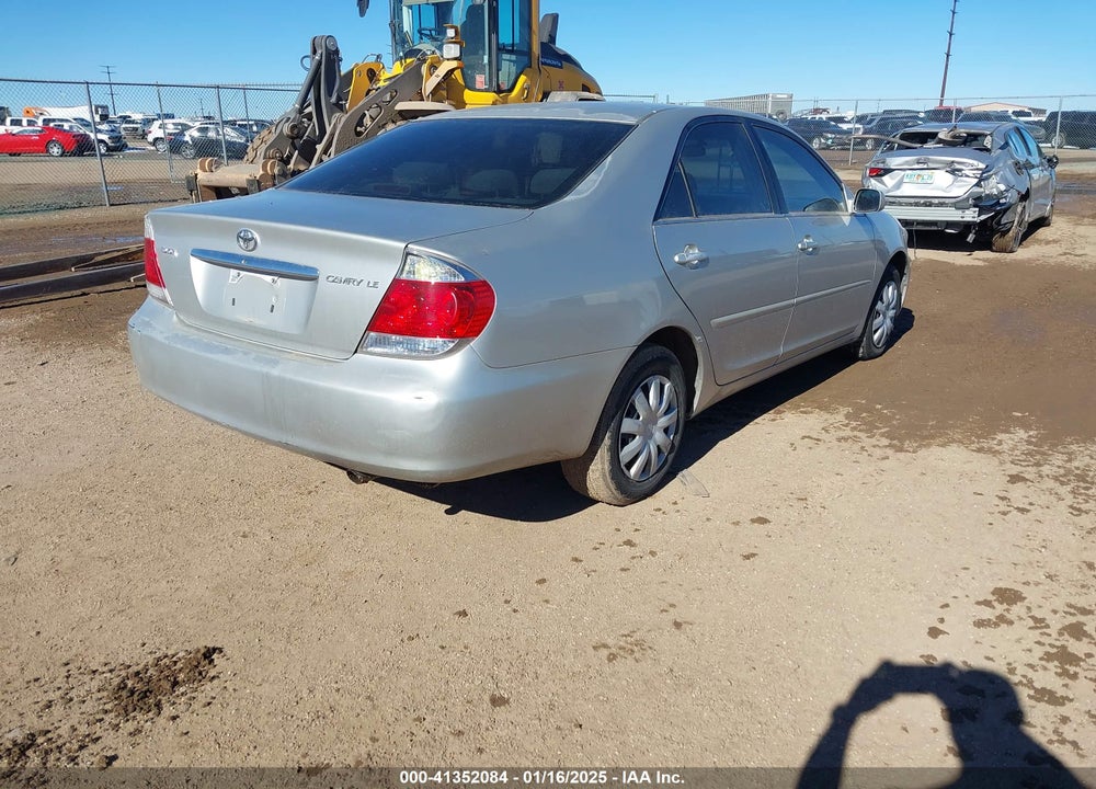 2005 TOYOTA CAMRY LE VIN: 4T1BE32K75U026889