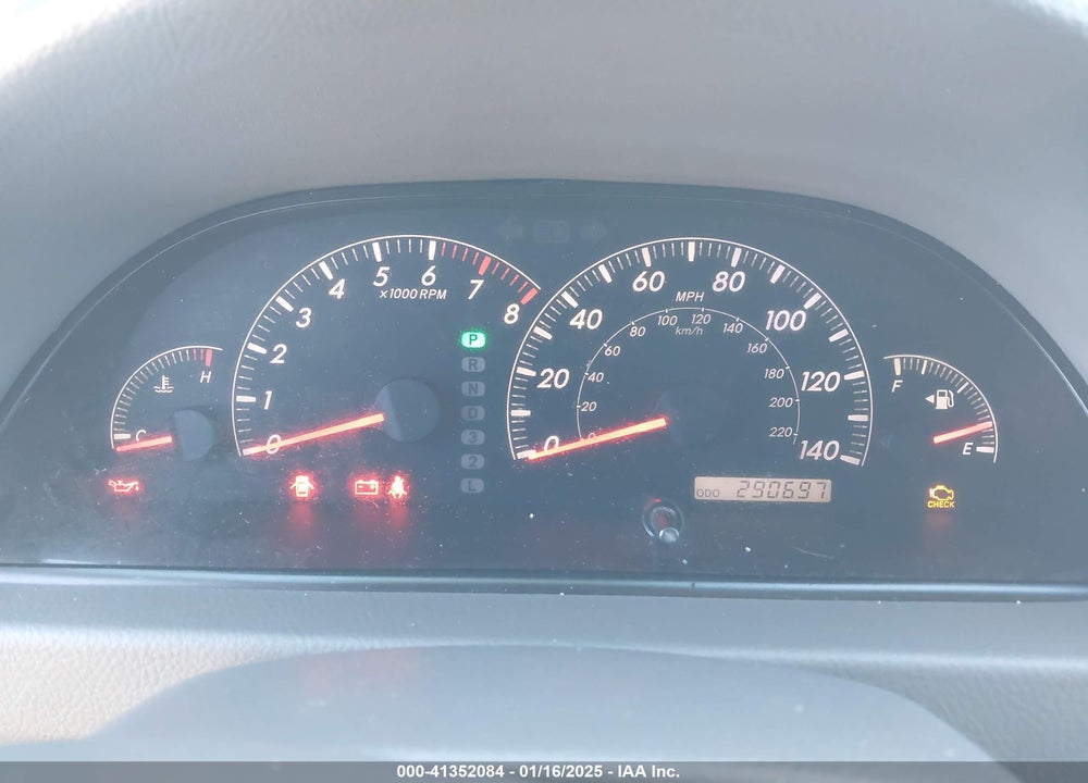 2005 TOYOTA CAMRY LE VIN: 4T1BE32K75U026889