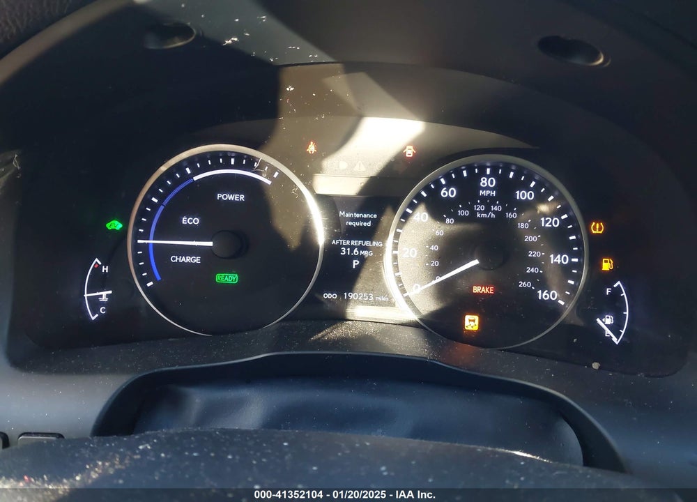 2015 LEXUS ES 300H VIN: JTHBW1GG7F2079713