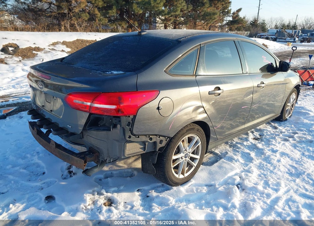 2017 FORD FOCUS VIN: 1FADP3F25HL272454