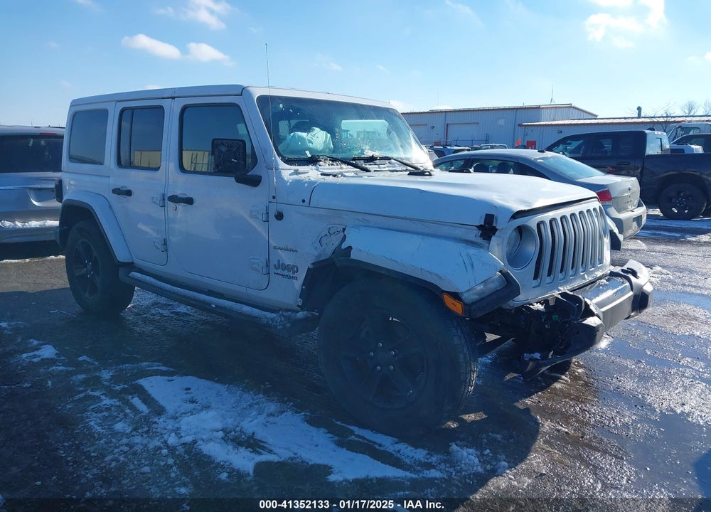 2018 JEEP WRANGLER UNLIMITED SAHARA 4X4 VIN: 1C4HJXEG2JW316271