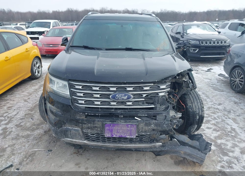 2016 FORD EXPLORER VIN: 1FM5K8F86GGA27311