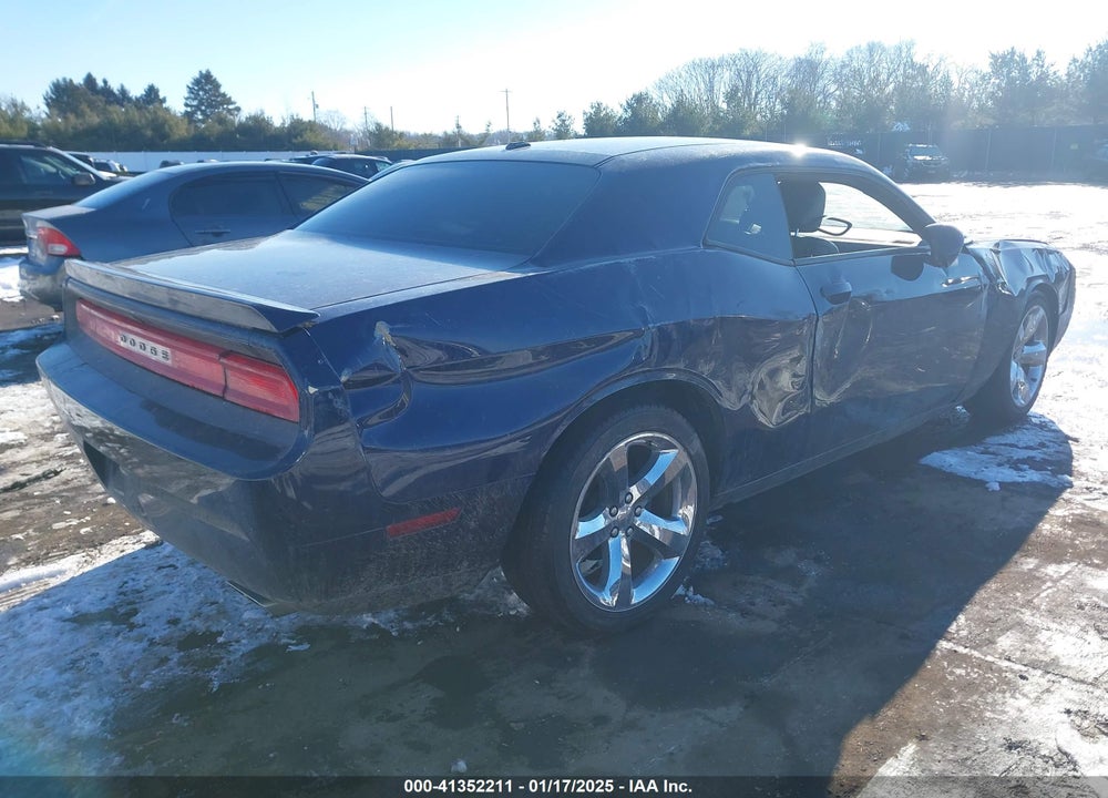2013 DODGE CHALLENGER VIN: 2C3CDYAG0DH642154