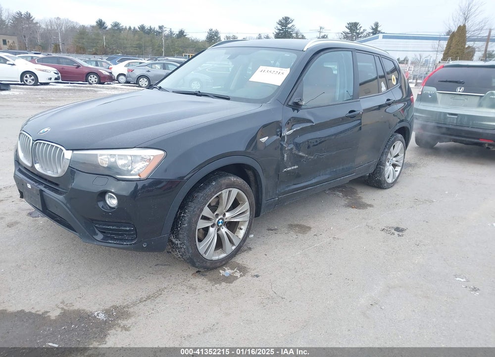 2016 BMW X3 XDRIVE28I VIN: 5UXWX9C50G0D72581