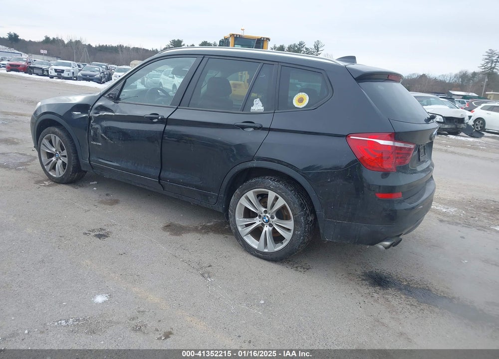 2016 BMW X3 XDRIVE28I VIN: 5UXWX9C50G0D72581