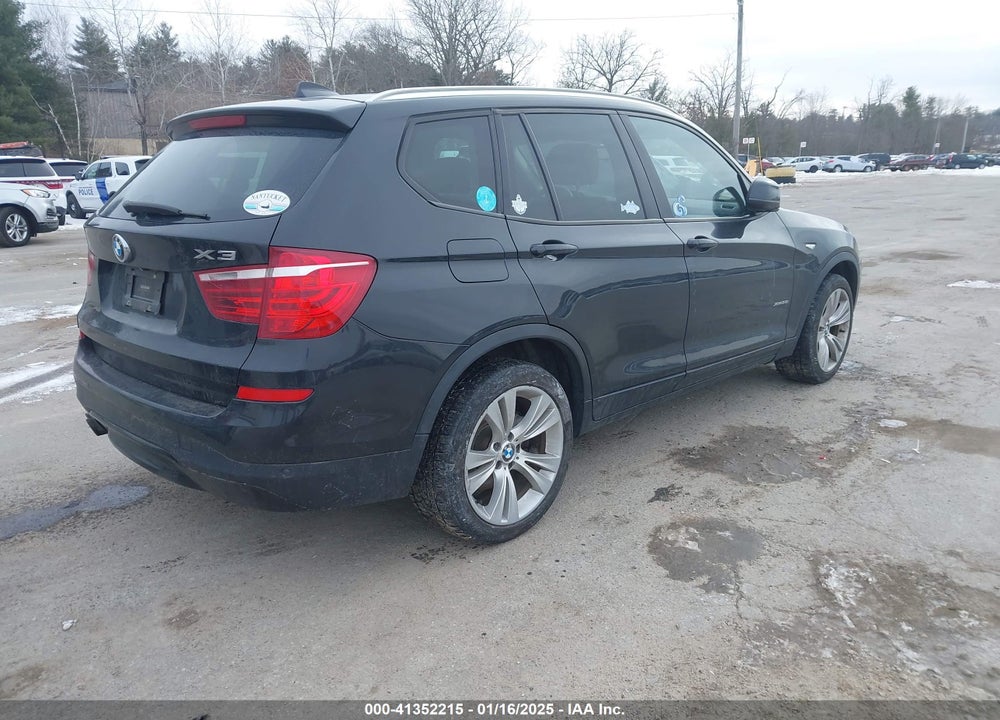 2016 BMW X3 XDRIVE28I VIN: 5UXWX9C50G0D72581