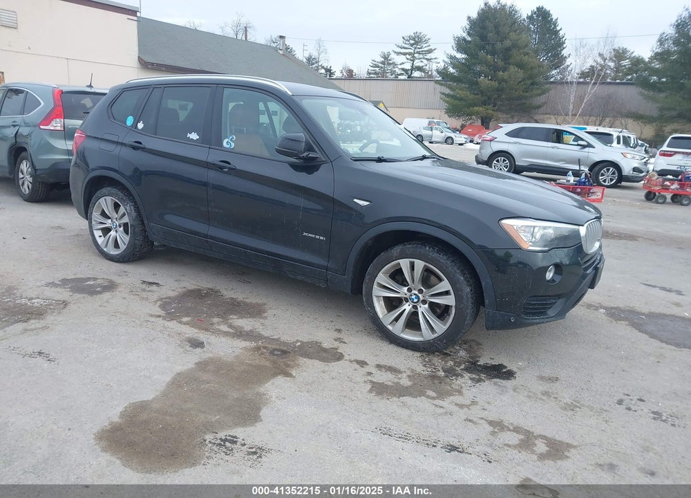 2016 BMW X3 XDRIVE28I VIN: 5UXWX9C50G0D72581