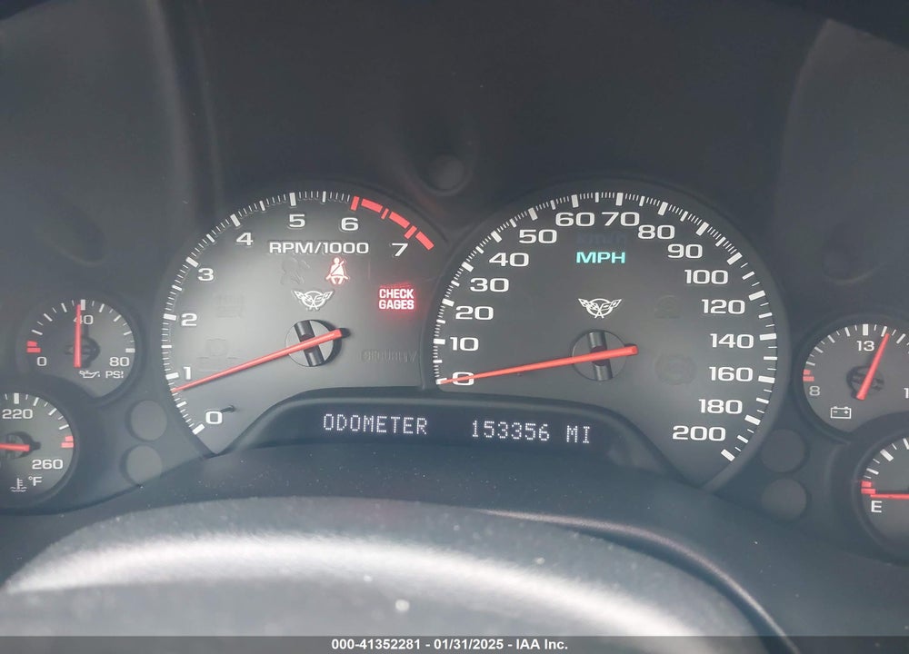 2004 CHEVROLET CORVETTE VIN: 1G1YY22G045110632
