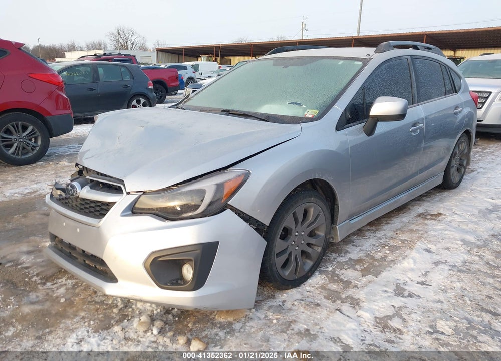 2012 SUBARU IMPREZA VIN: JF1GPAL68CH225195