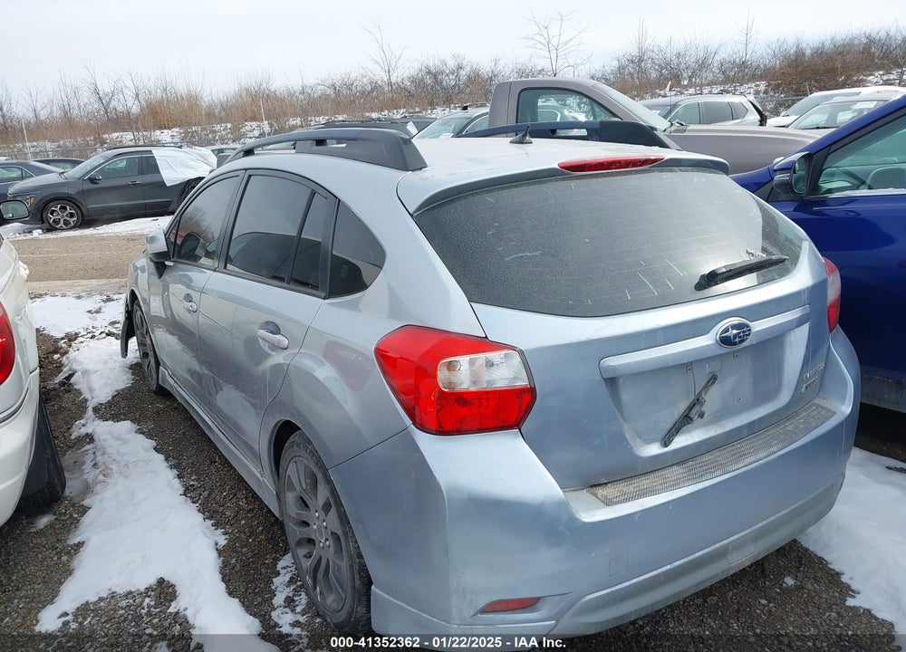 2012 SUBARU IMPREZA VIN: JF1GPAL68CH225195