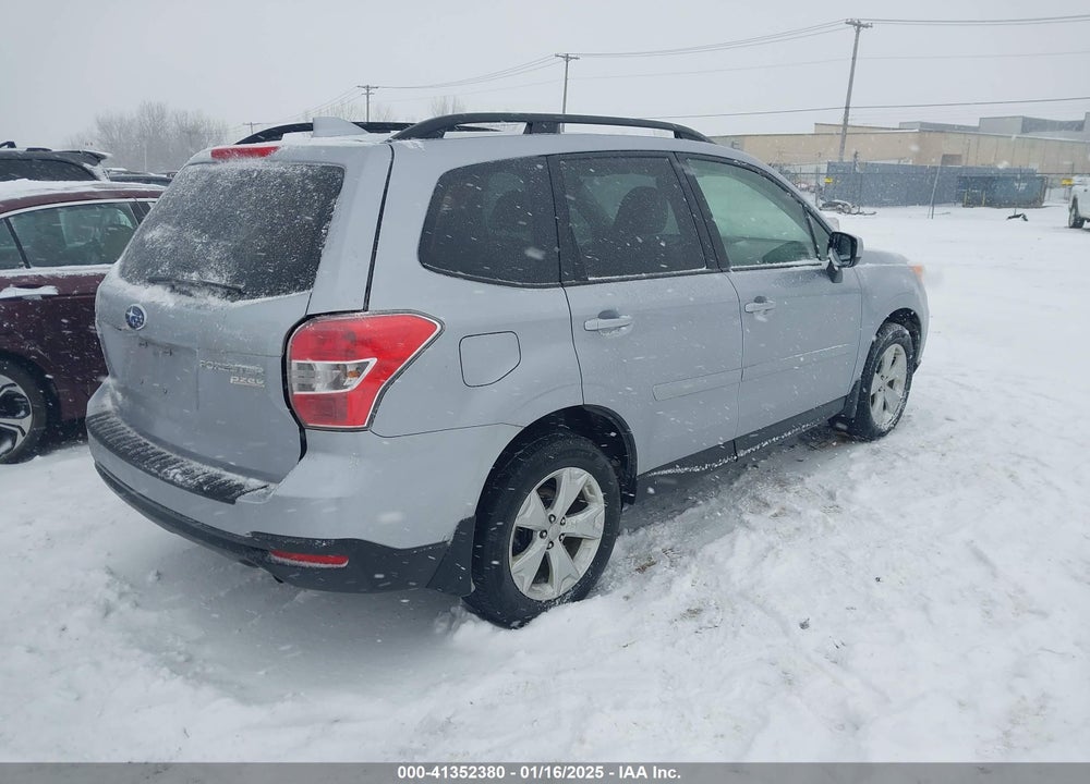 2016 SUBARU FORESTER 2.5I PREMIUM VIN: JF2SJADC2GH410716
