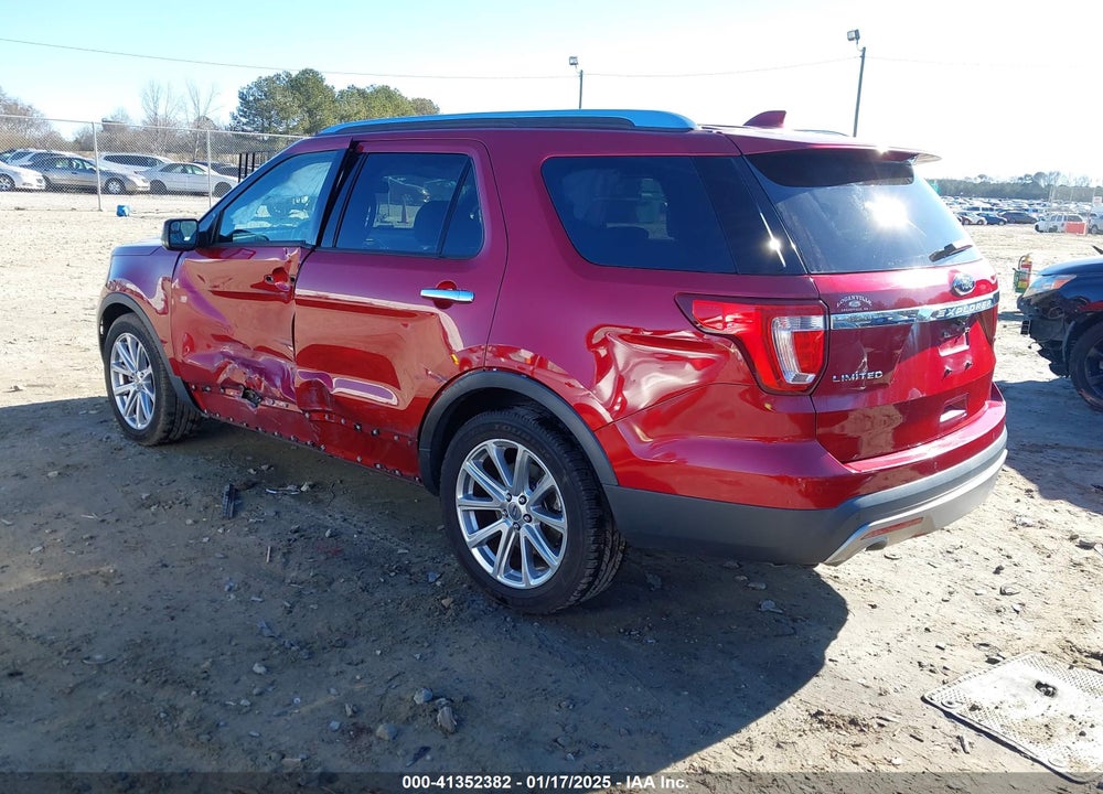 2016 FORD EXPLORER LIMITED VIN: 1FM5K7F8XGGB31018