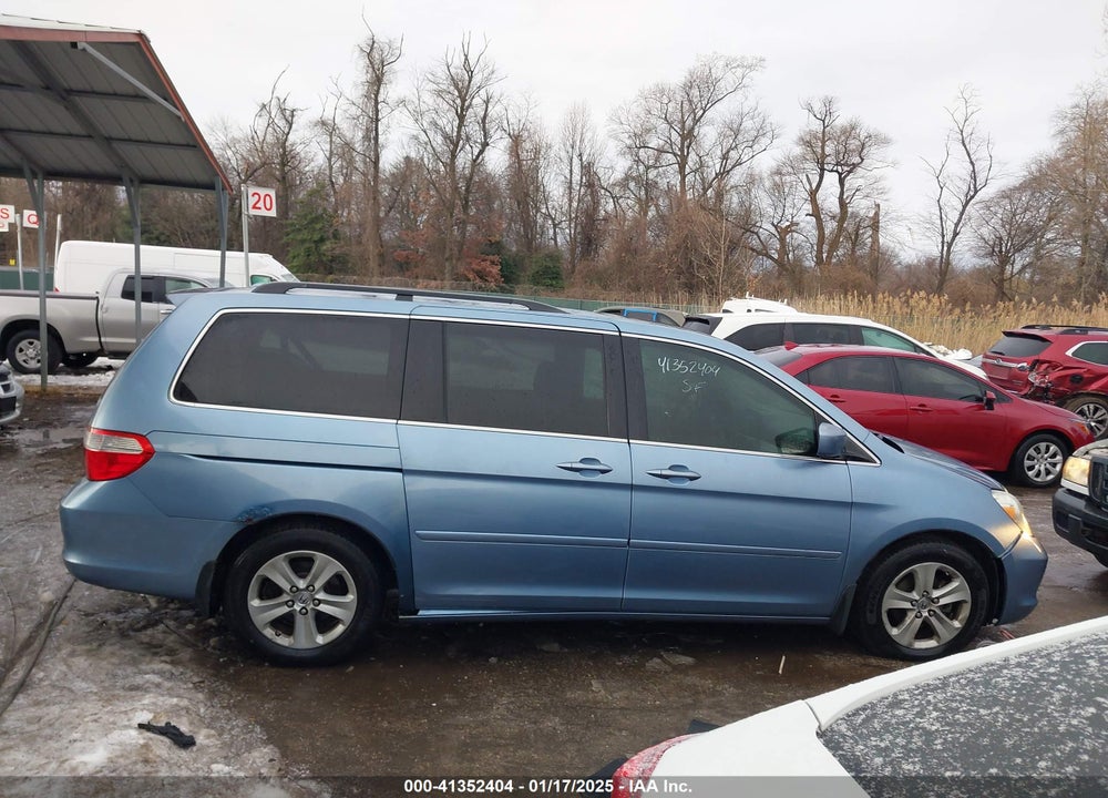 2007 HONDA ODYSSEY TOURING VIN: 5FNRL38897B082476