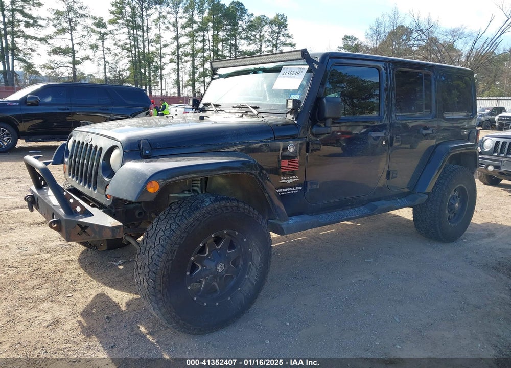 2013 JEEP WRANGLER UNLIMITED SAHARA VIN: 1C4HJWEG9DL658168
