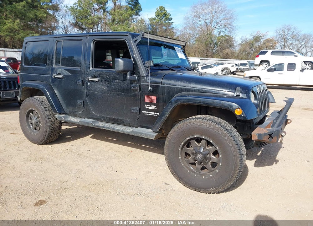2013 JEEP WRANGLER UNLIMITED SAHARA VIN: 1C4HJWEG9DL658168