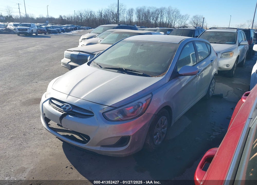 2017 HYUNDAI ACCENT VIN: KMHCT5AE4HU325679