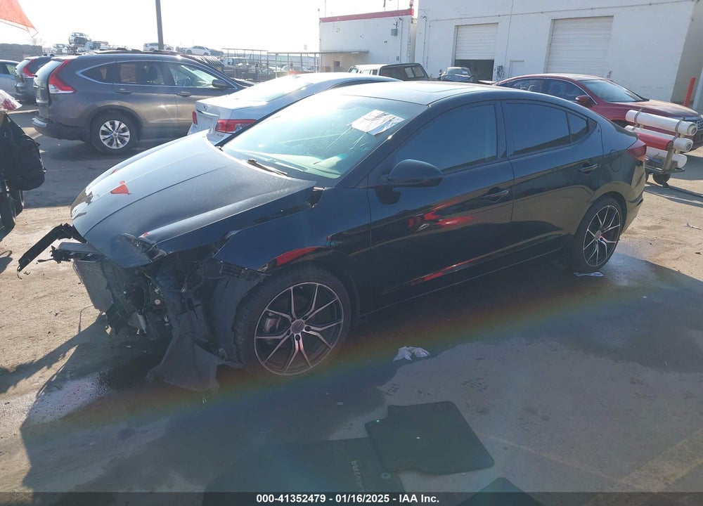 2019 HYUNDAI ELANTRA VALUE EDITION VIN: KMHD84LF4KU778097