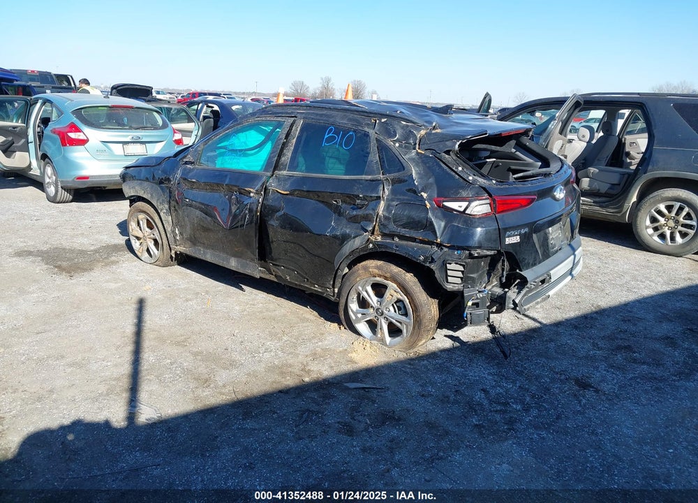 2022 HYUNDAI KONA SEL VIN: KM8K6CAB8NU779880