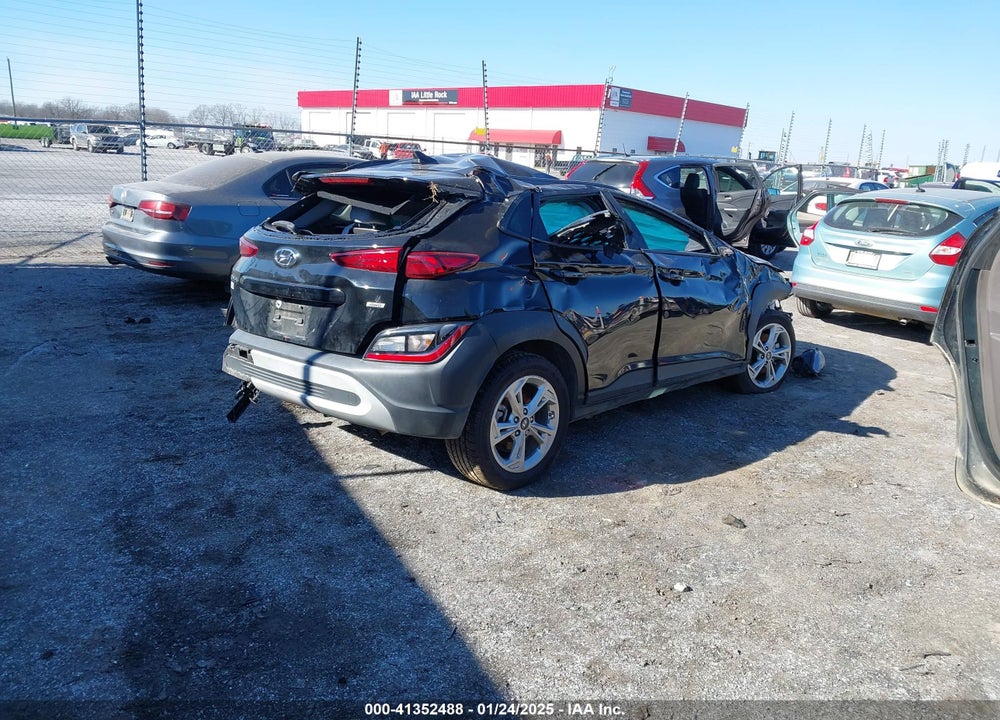 2022 HYUNDAI KONA SEL VIN: KM8K6CAB8NU779880