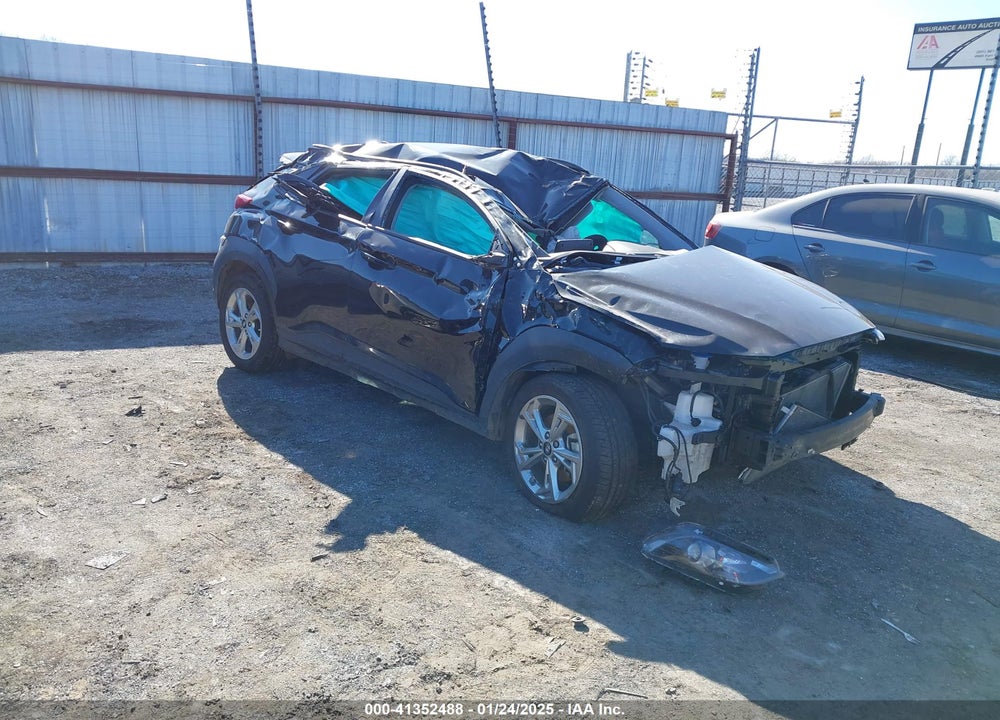 2022 HYUNDAI KONA SEL VIN: KM8K6CAB8NU779880
