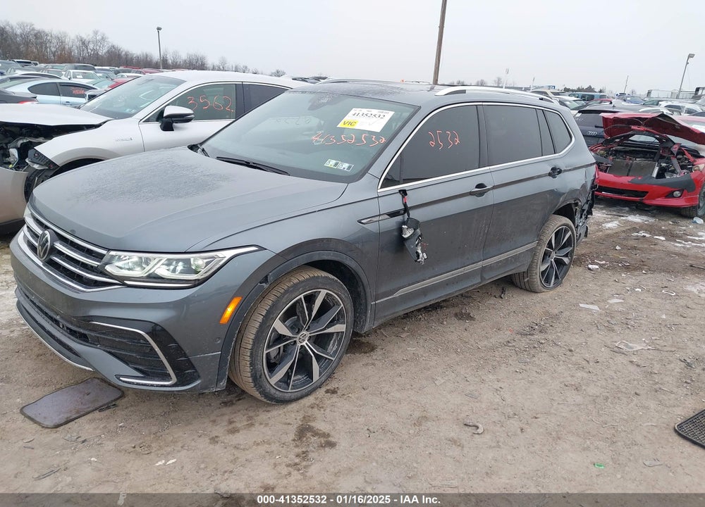 2022 VOLKSWAGEN TIGUAN 2.0T SEL R-LINE VIN: 3VV4B7AX1NM159048