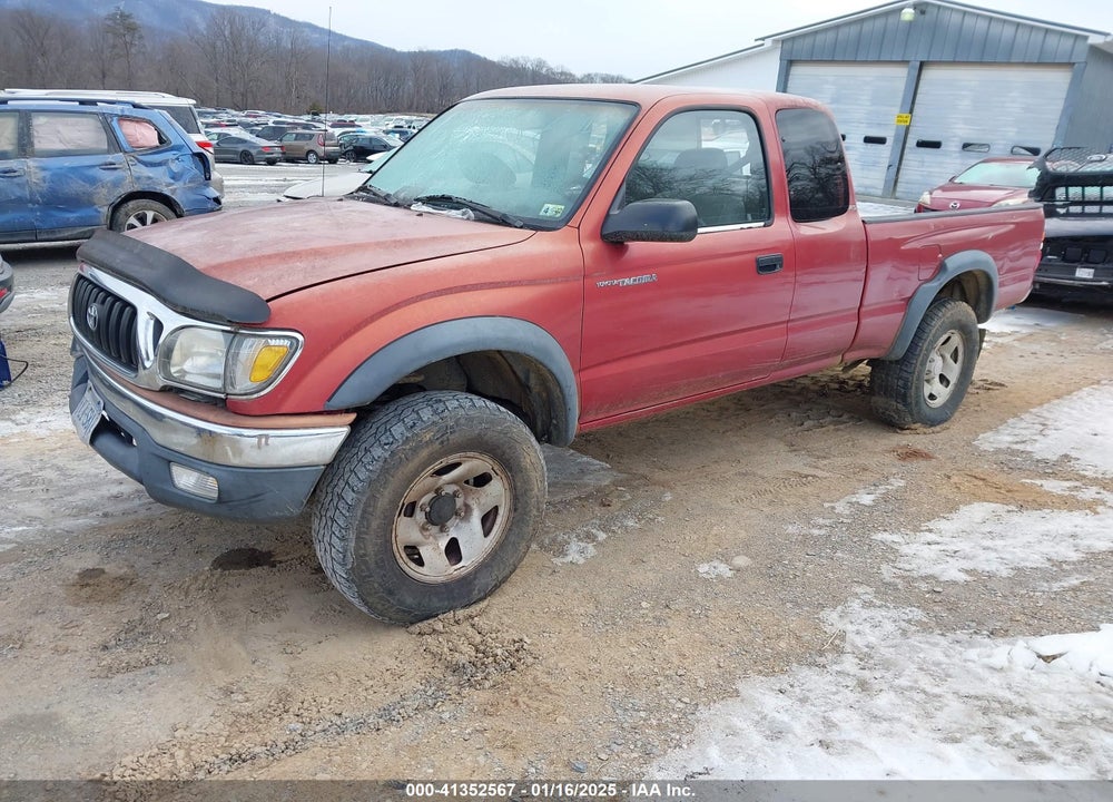2002 TOYOTA TACOMA VIN: 5TEWM72N32Z087850