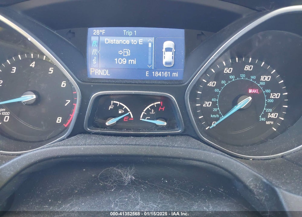 2014 FORD FOCUS VIN: 1FADP3K21EL414476