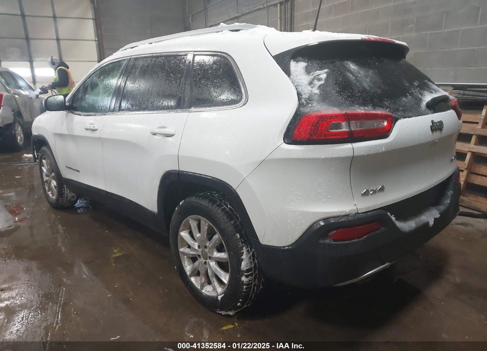 2016 JEEP CHEROKEE LIMITED VIN: 1C4PJMDB6GW255757