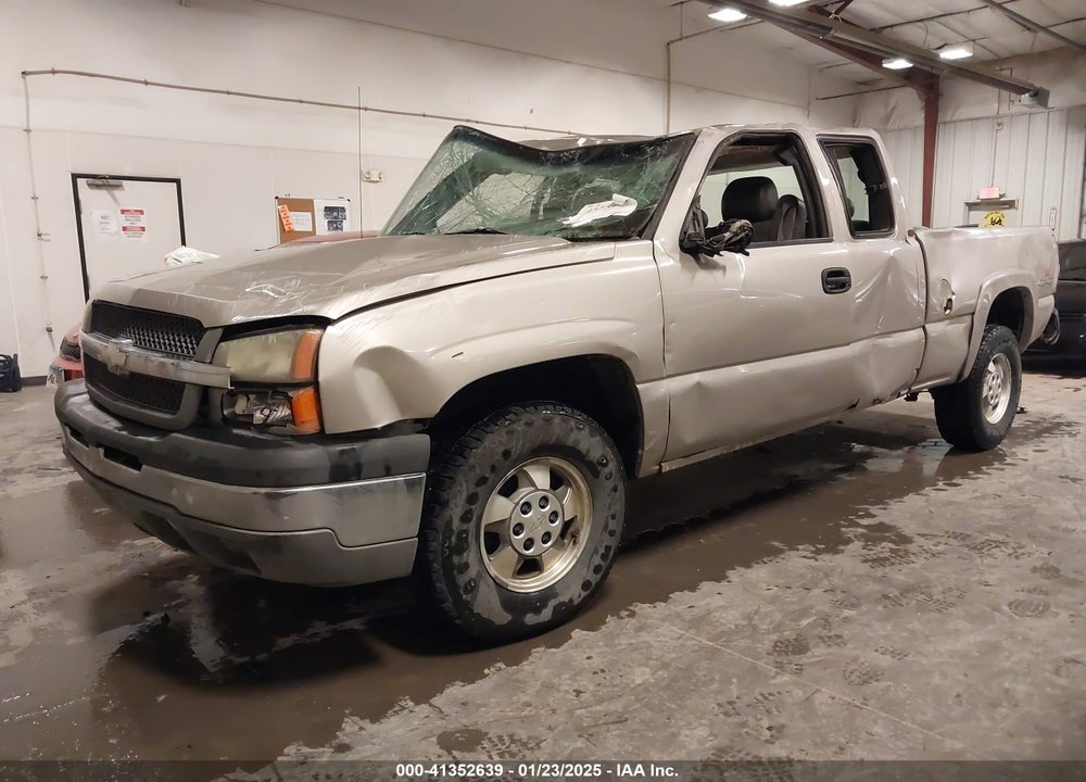 2004 CHEVROLET SILVERADO 1500 WORK TRUCK VIN: 1GCEK19T74E385021