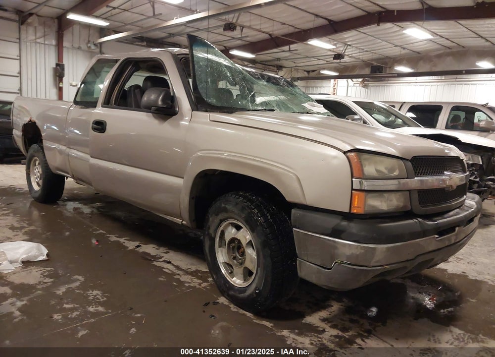 2004 CHEVROLET SILVERADO 1500 WORK TRUCK VIN: 1GCEK19T74E385021