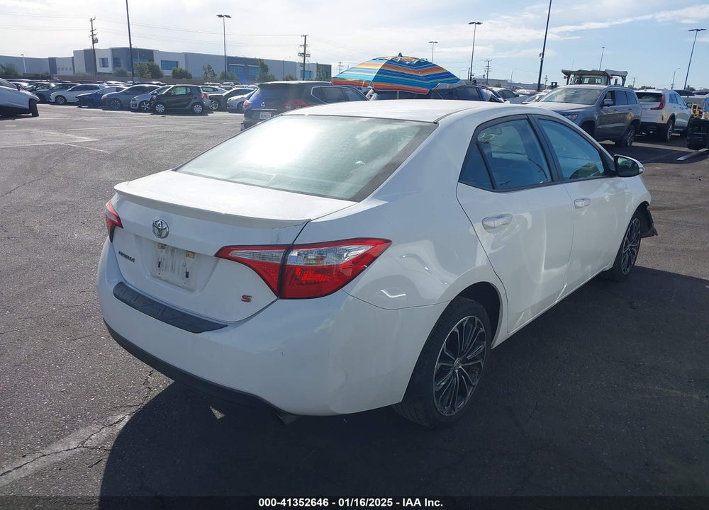 2015 TOYOTA COROLLA S PLUS VIN: 5YFBURHE6FP332217