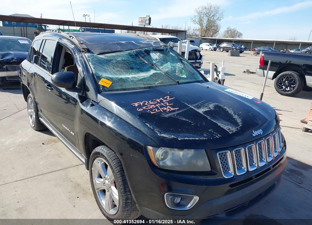 2014 JEEP COMPASS VIN: 1C4NJCCB0ED608442