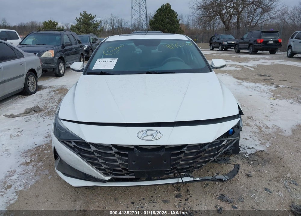 2021 HYUNDAI ELANTRA VIN: 5NPLN4AG5MH012963