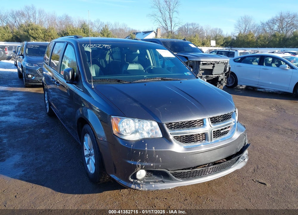 2019 DODGE GRAND CARAVAN SXT VIN: 2C4RDGCG5KR519471