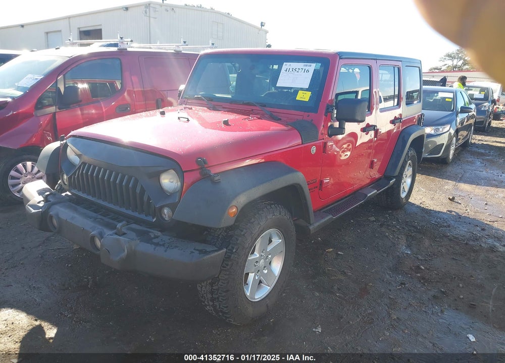 2014 JEEP WRANGLER UNLIMITED SPORT VIN: 1C4BJWDG6EL176718