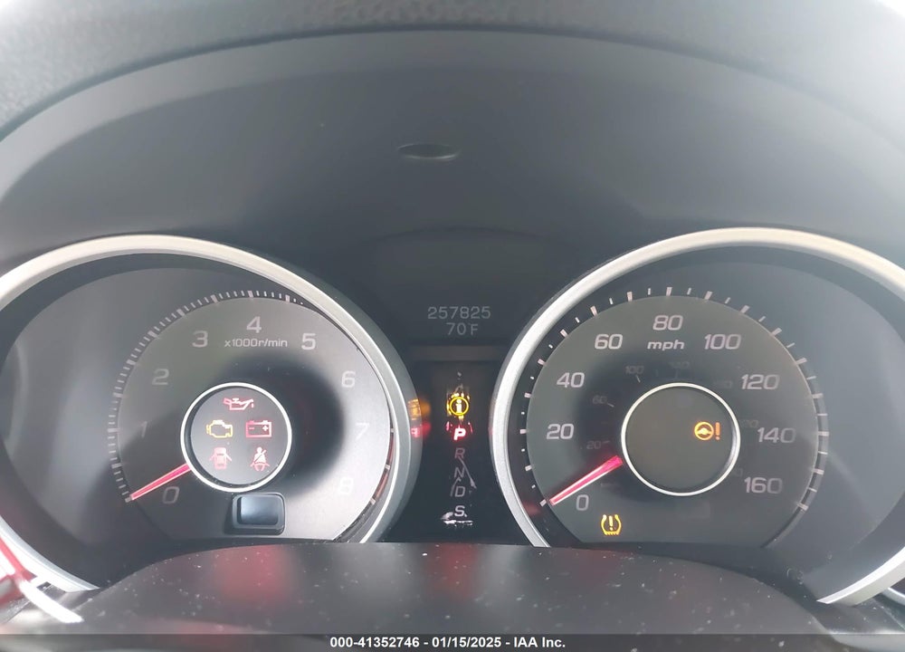 2009 ACURA TL 3.5 VIN: 19UUA86559A019927