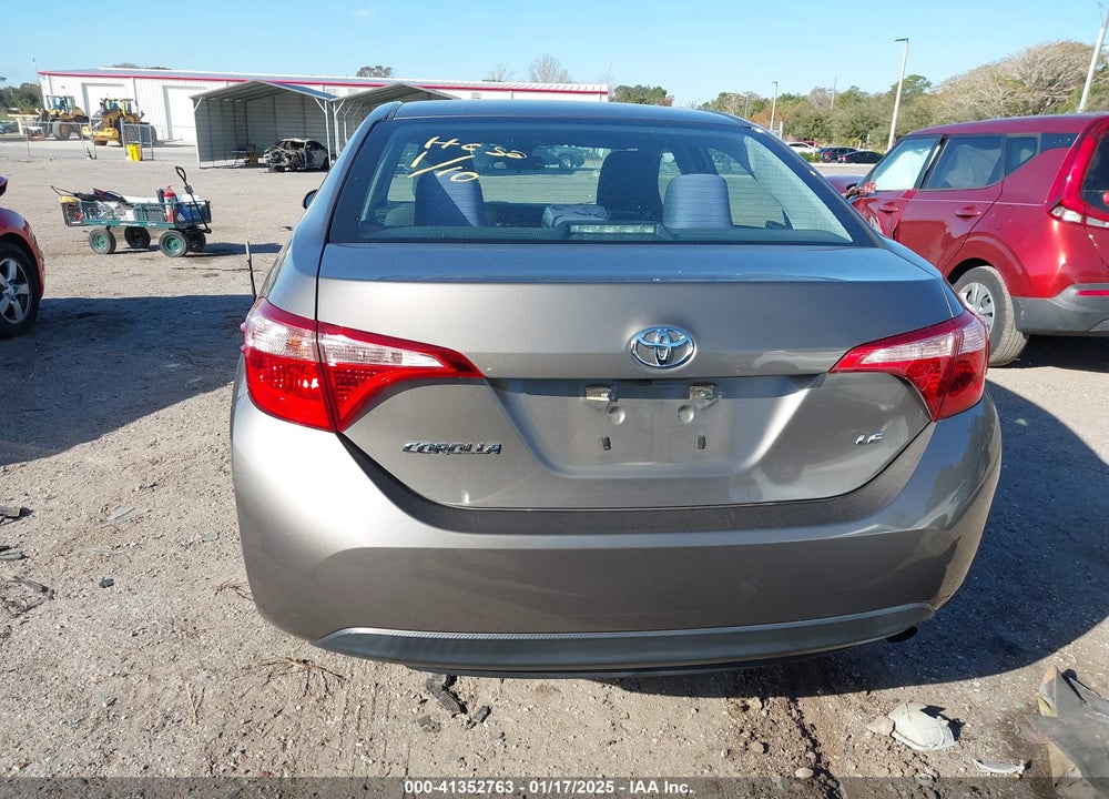 2019 TOYOTA COROLLA LE VIN: 5YFBURHE5KP945987