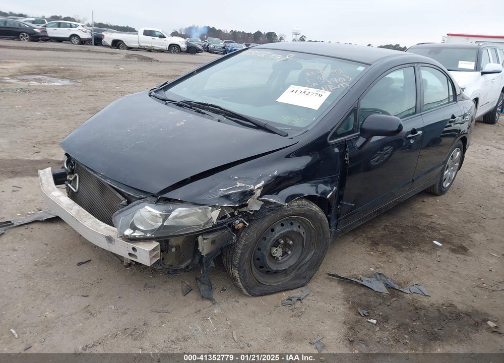 2011 HONDA CIVIC LX VIN: 19XFA1F59BE034903