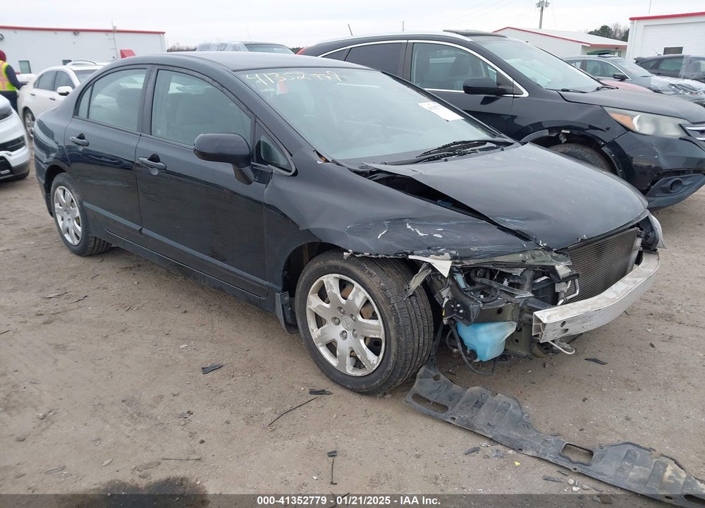 2011 HONDA CIVIC LX VIN: 19XFA1F59BE034903